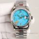 2021 NEW! Copy Rolex Datejust 36mm Turquoise Blue Dial Stainless Steel Swiss 2836-2 Watch (2)_th.jpg